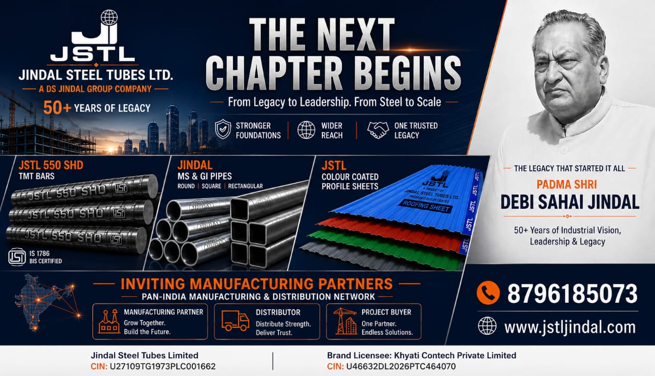 JSTL Jindal Steel Tubes Ltd.